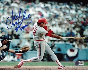Jack Clark signed autographed 8x10 photo St Louis Cardinals Beckett - Picture 1 of 1