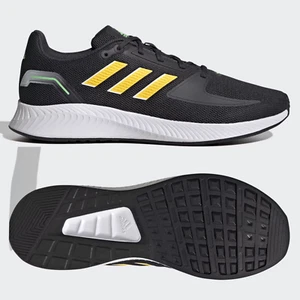 adidas Runfalcon 2.0 Mens Running Shoes SIZE 10 11 Grey Sports Trainers - Picture 1 of 8