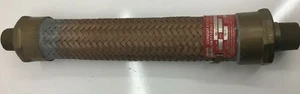 ECLK28 CROUSE HINDS 3/4” X 8” NO 3/4-INCH AND 8-INCHES FLEXIBLE LENGTH BRASS COU - Picture 1 of 6