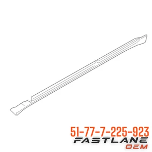 2009-2015 BMW 740LI/750LI/760LI LEFT ROCKER MOLDING NEW OEM 51-77-7-225-923 - Picture 1 of 8