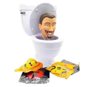 Skibidi Toilet Mystery Surprise Toilet Action Figure, White - Picture 1 of 2