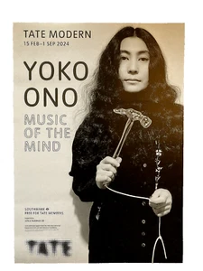 Yoko Ono Music of the Mind Tate Modern poster - Picture 1 of 2