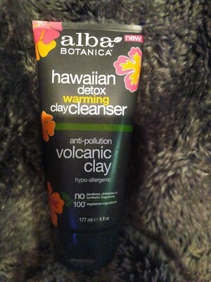 Limpiador de arcilla calentadora Alba Botanica Hawaiian Detox 6 FL OZ ¡Nuevo! Foto 1 de 2
