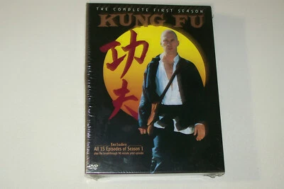 Kung Fu: the Complete First Season (DVD, 1973 Warner, 3 Disc Set) Brand New - Image 1 of 2