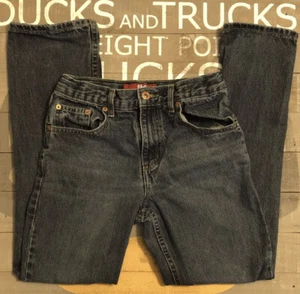 JK Indigo Boys Jeans Sz 12R Darker Wash Straight - Picture 1 of 7