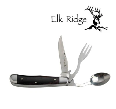 Navaja de bolsillo Hobo Elk Ridge Juego de utensilios utilitarios camping envío gratuito Foto 1 de 4