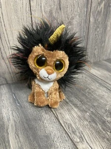 TY Beanie Boos " Ramsey " 6" Tall Unicorn Gold Horn & Glitter Eyes - Bild 1 von 7