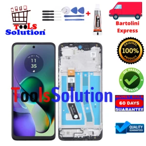 DISPLAY ORIGINALE MOTOROLA MOTO G54 5G SERVICE PACK SCHERMO + FRAME FULL SIZE - Imagen 1 de 1