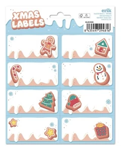 Weihnachtsaufkleber Xmas Labels Christmas Stickers Geschenketiketten Aufkleber - Bild 1 von 1