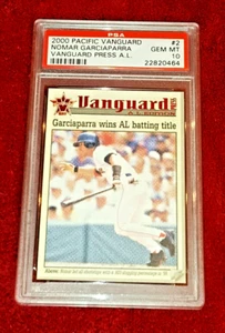 NOMAR GARCIAPARRA 2000 PACIFIC VANGUARD #2 VANGUARD PRESS A.L. PSA 10 🔥 POP 1 - Picture 1 of 1