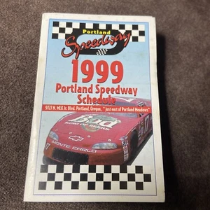 1999 Portland Speedway Car Racing Taschenbuch - Safeway - Bild 1 von 2