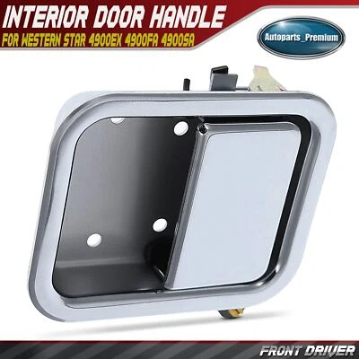Front Driver Chrome Interior Door Handle for Western Star 4900EX 4900FA 4900SA - Image 1 of 4