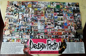 2004 PLAKAT Flyer Design Festa Vol. 20, Internationales Kunstfestival, Tokio, Japan - Bild 1 von 8