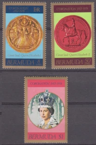 BERMUDA 1978 25TH ANNIVERSARY OF QEII CORONATION STAMPS SC360-2 MNH - Picture 1 of 1