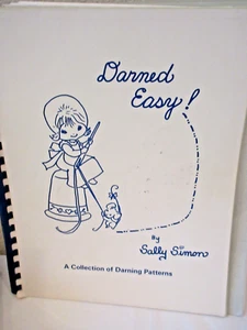 Sally Simon DARNED EASY! Collection of Darning Patterns Booklet 1981 - Picture 1 of 1