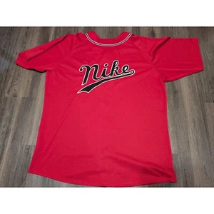 VINTAGE seltenes NIKE Stitched Letters Baseball Trikot Herren Größe XXL - Bild 1 von 4
