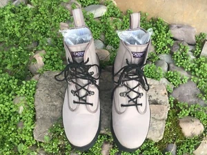 CADDIS Fly Fishing Wading boots with rubber studded soles nylon upper Mens sz 11 - Picture 1 of 12