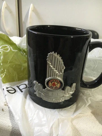 NEW Boston Red Sox Coffee Mug 2004 World Series Champions MLB Official Merch Cover