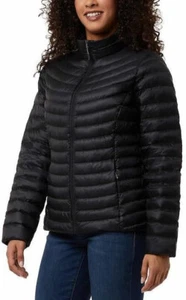 32 Degrees Womens Midweight Down Jacket, Black, Medium - Picture 1 of 3