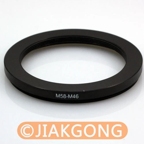 58mm-46mm 58-46 58 to 46 Step Down Ring Filter Adapter - Image 1 of 1