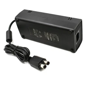 For Microsoft Xbox 360 Slim Console Power Supply Adapter Brick Charger With Cord - Picture 1 of 9