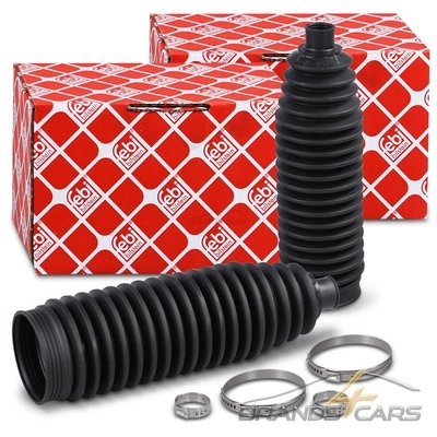 FEBI 2x FRONT STEERING BOOT FOR AUDI A3 Q2 Q3 TT FORD SEAT ALHAMBRA ALTEA LEON - Image 1 of 4