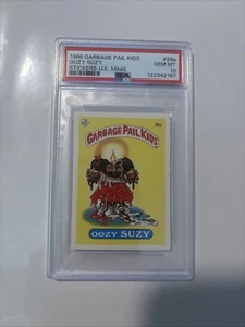 Garbage Pail Kids Series 1 UK Minis Oozy Suzy #28a PSA 10 Pop 7. - Picture 1 of 2
