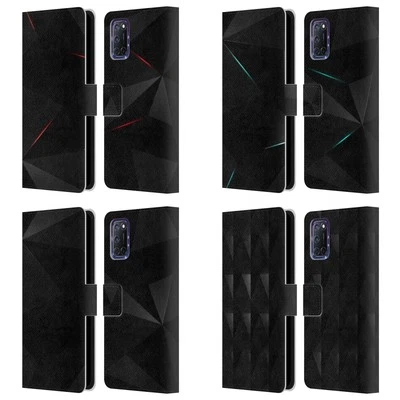 OFFICIAL ALYN SPILLER TECTONIC LEATHER BOOK WALLET CASE COVER FOR OPPO PHONES - Image 1 of 4