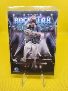 Dylan Crews Chrome Rockstar Rookies RC 2025 Bowman Card #RR-15 Nationals - Picture 1 of 1