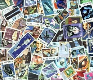 Colección de sellos espaciales - 1000 sellos diferentes - Imagen 1 de 1