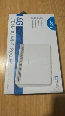 Cudy LT400E N300 Modem Router 4G LTE Sbloccato Nuovo Sigillato con Slot SIM WiFi - Immagine 1 di 4