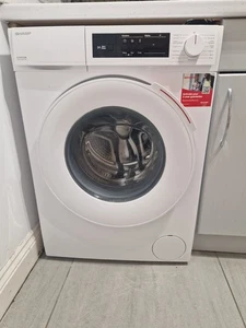 Sharp ES-NFA014DWB-EN Washing Machine in White , 14 Months Old. - Picture 1 of 1