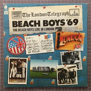 Beach Boys '69 Live in London Vinyl LP Capitol ST-11584 Orange Label - VG+ - Picture 1 of 13