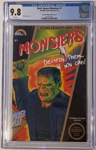 MARK SPEARS MONSTERS #1 4TH PRINT FRIDAY THE 13th NES CGC 9.8 1:20 RATIO - Bild 1 von 1