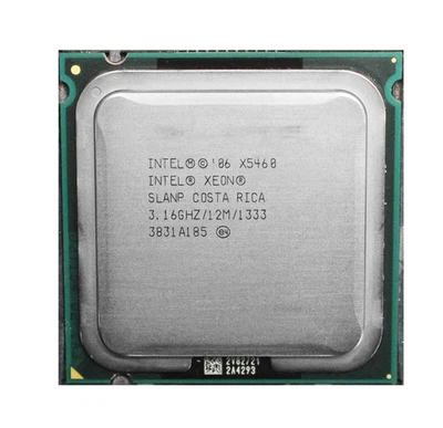 Intel Xeon X5460 Quad-Core 3.16 GHz SLANP 12M 1333MHz LGA 775 CPU processor - Image 1 of 2