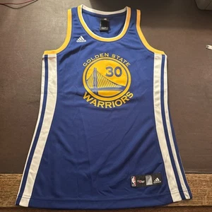 NWOT Stephen Curry #30 Golden State Warriors Adidas 4her Jersey - Womens Small - Picture 1 of 7