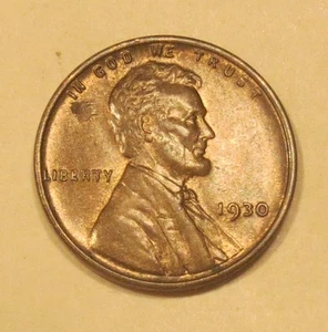 1930 LINCOLN WHEAT BACK CENT--ERROR COIN--BAD ALLOW MIX - Picture 1 of 2