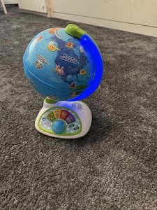 VTech Interaktiver Junior-Globus – Leuchtender Kinderglobus mit 48 Touch-Punkten - Bild 1 von 3