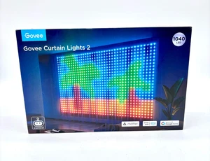 NEW Govee RGB Curtain Lights 2 1040 LEDS Model H70B4 (IP65 Waterproof) - Picture 1 of 4