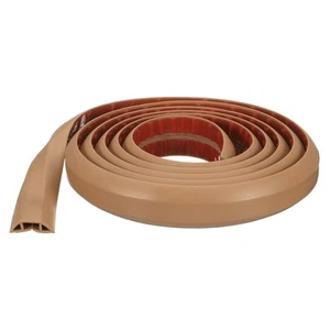 10ft Cord Cover Floor W0.55"xH0.28" Hide Extension Cable Wire Covers Brown - Photo 1/7