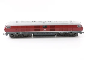 Locomotiva diesel H0 DB 232 001-8 analogica DC rosso grigio/N53 - Foto 1 di 4