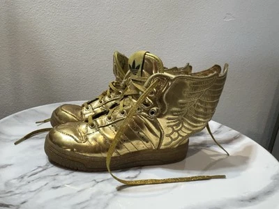Toddler Size 7.5k Adidas Originals Jeremy Scott GOLD WINGS PCI789002Kids TODDLER - Image 1 of 4