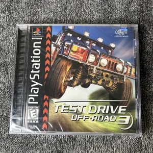 Test Drive Off Road 3 PlayStation PS1 Black Label Brand New Sealed With Hang Tab - Picture 1 of 4