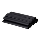 10 Pack 3M Heat Shrink Thin-Wall Tubing FP-301, Black, 3/4 in, 6 inch Pieces