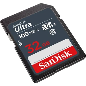 Carte mémoire SDHC SanDisk Ultra 32 Go UHS-I - Réf. #1957564 - Photo 1 sur 1