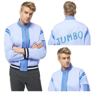 Zwei Ausser Rand und Band Crime Busters Bud Spencer Blau Jacke Cosplay Kostüm - Picture 1 of 10