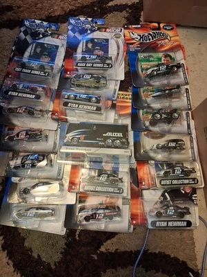 Hot Wheels Racing Nascar Lote Ryan Newman #12 Escala 1:64 Kyle Petty 19 Coches Foto 1 de 4