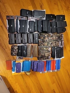 Reiko Leather cell phone cases Pouches Lot Of 54 Wholesale - Picture 1 of 4