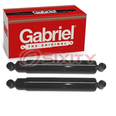 Amortecedores traseiros Gabriel 2 peças para 2001-2006 GMC Sierra 1500 HD Spring uj - Imagem 1 de 4