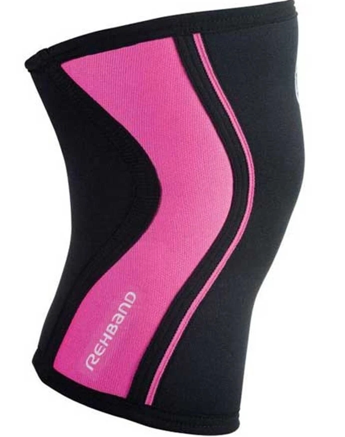 Soporte de rodilla Rehband Rx 5 mm - material flexible de neopreno Foto 1 de 1